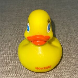 Hooters Bright Yellow Duck with Orange Beak